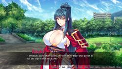 Oppai Samurai: Knocked up by a No Name Novice [Final] [Miel] screenshot 5