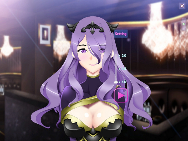 Hentai Game-Camilla getting fucked in the cowgirl position (English)